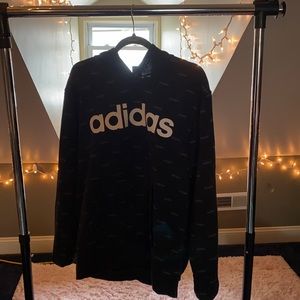 Mens XL Adidas Black Hoodie